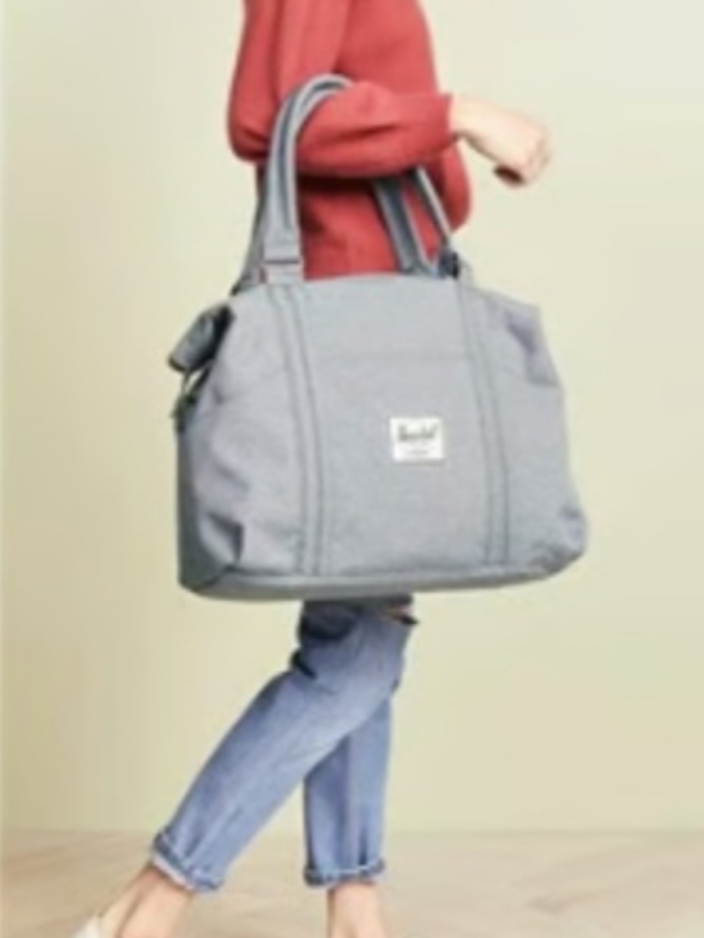 HERSCHEL SUPPLY COMPANY DIAPER BAG Light Gray